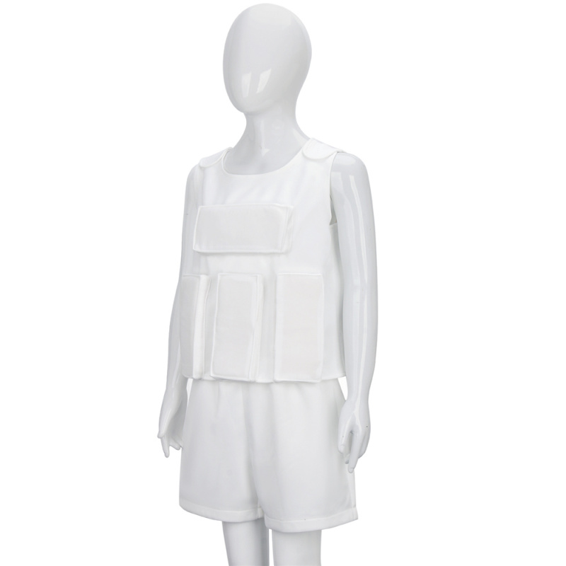 Stranger Things Season 4 Eleven White Cosplay Costume