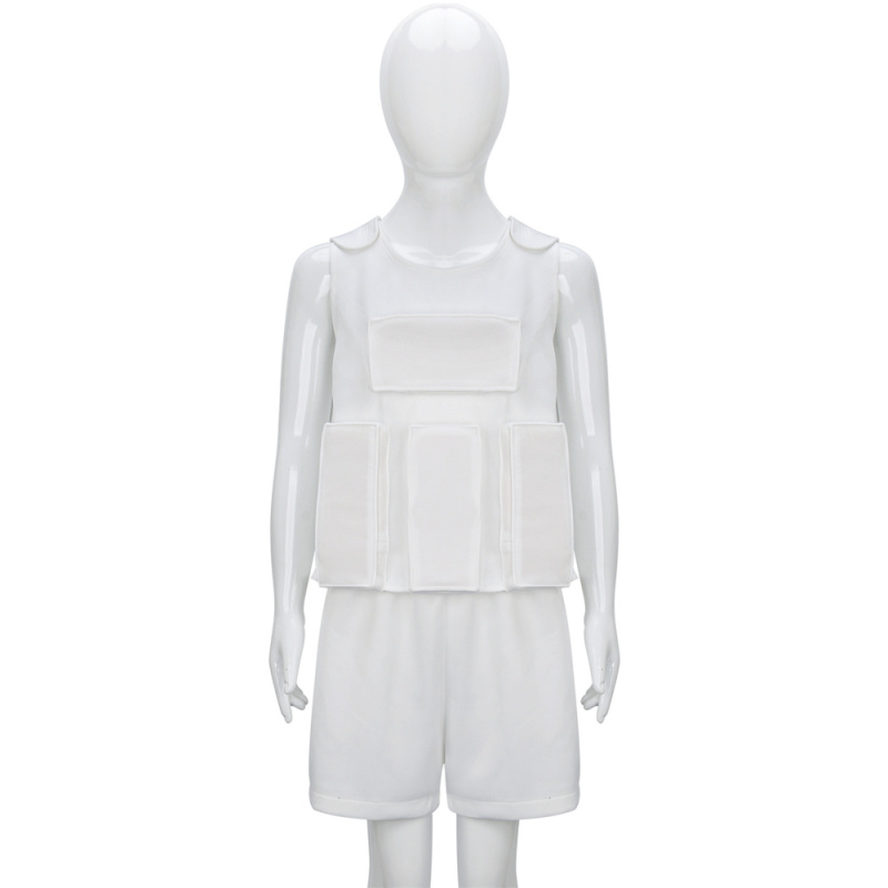 Stranger Things Season 4 Eleven White Cosplay Costume