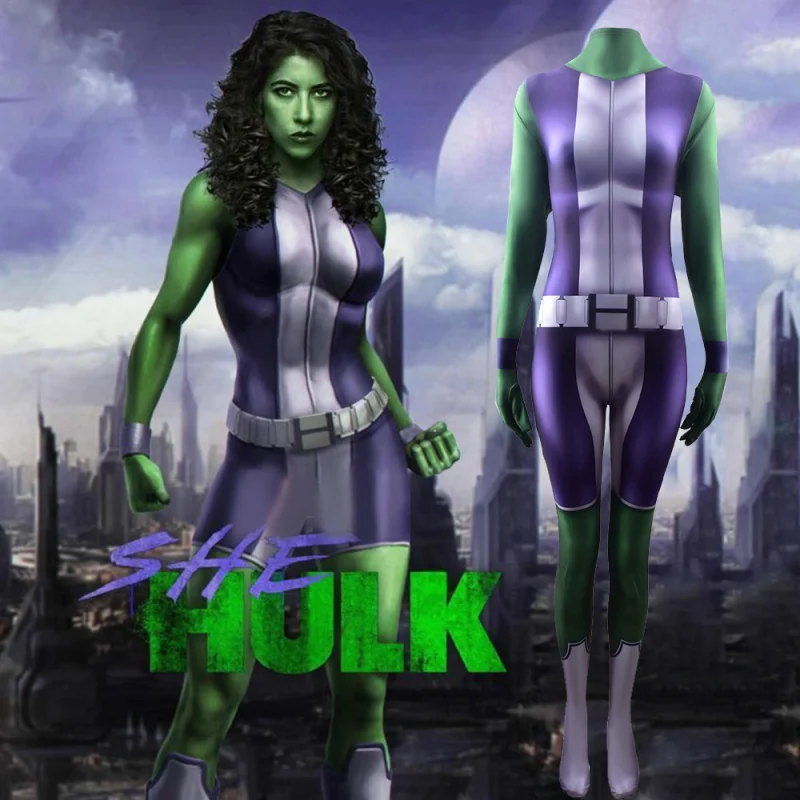 She-Hulk: Attorney at Law Cosplay Body Suit Style B Adult Kids