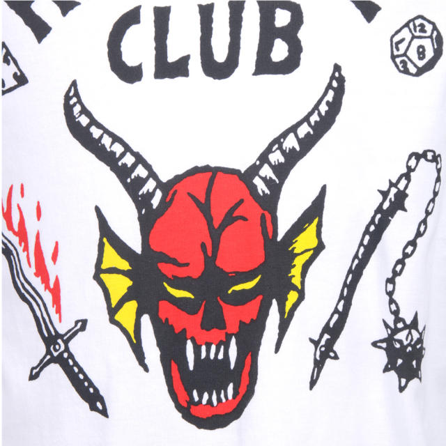 Adults Kids Stranger Things Season 4 Hellfire Club T-Shirt Short Sleeve