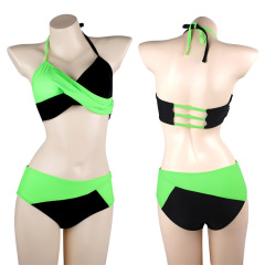 Kim Possible Shego Swimwear Cosplay Costume