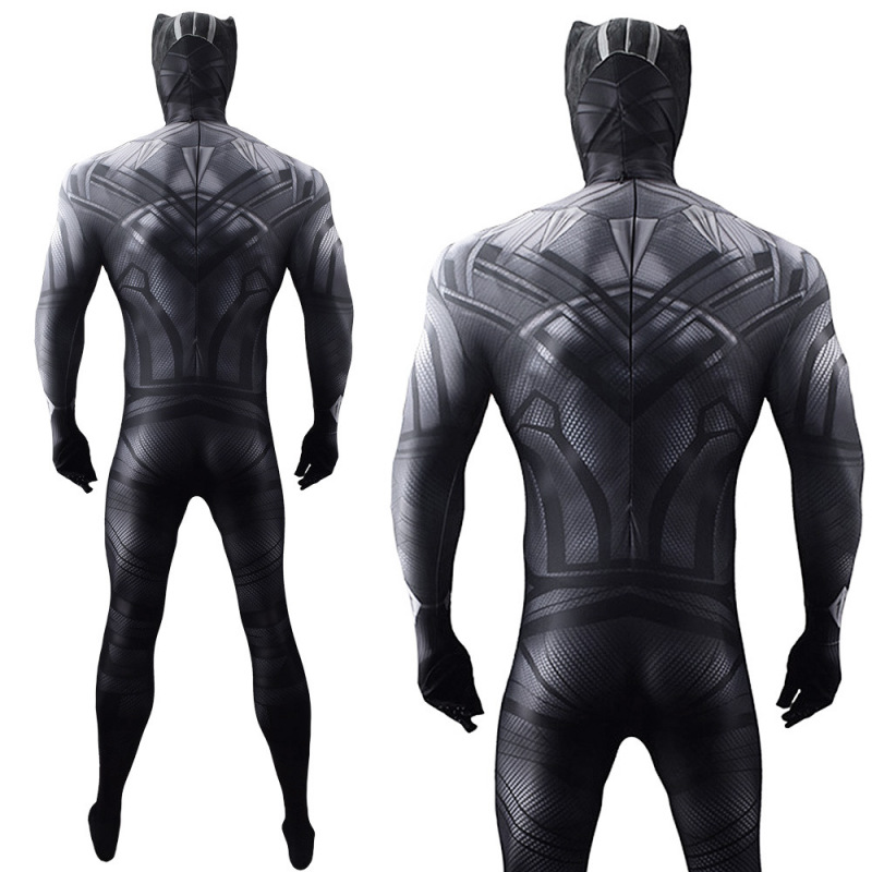 Black Panther 2: Wakanda Forever T'Challa Cosplay Costume Adult Kids