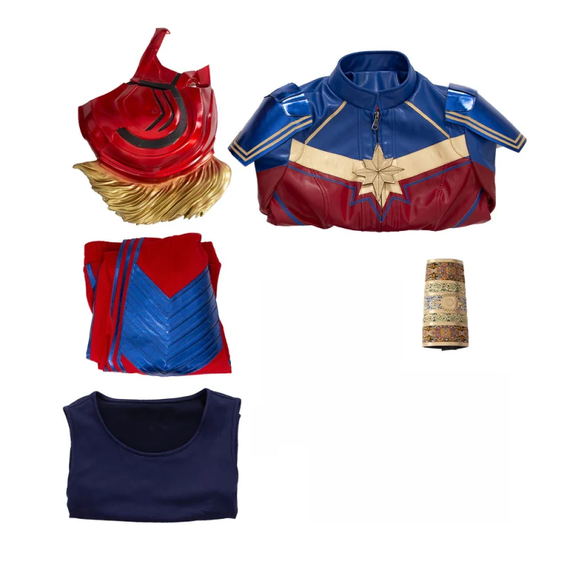 Ms. Marvel 2022 Kamala Khan Cosplay Costume Style B