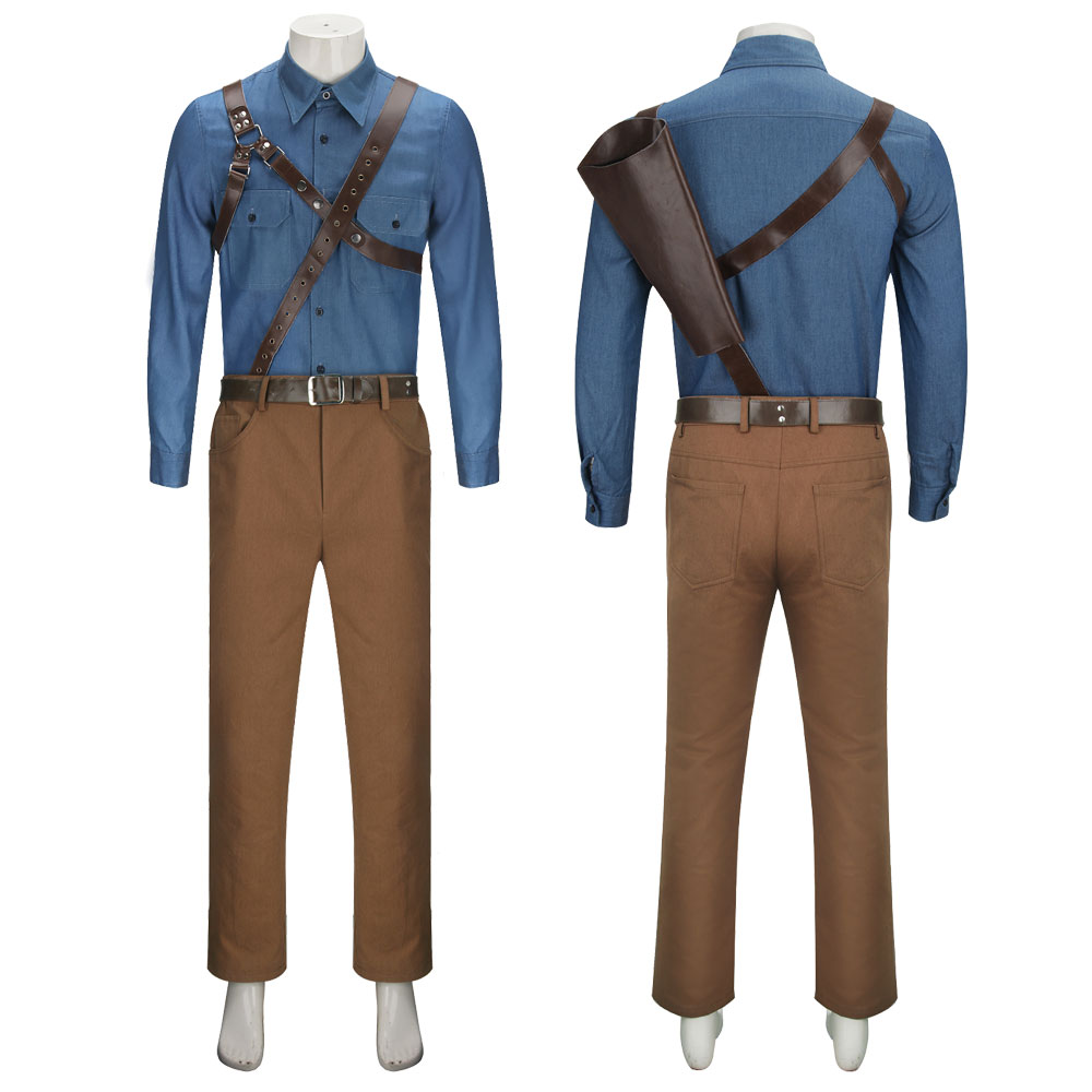 Ash vs Evil Dead Ash Williams Cosplay Costume (Ready to Ship)