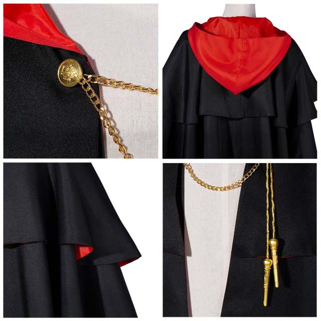 Spy x Family Anya Forger Damian Desmond Cosplay Cloak for Adults Kids