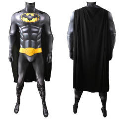 Flash Movie Batman 1989 Costume Michael Keaton Cosplay Adults Kids