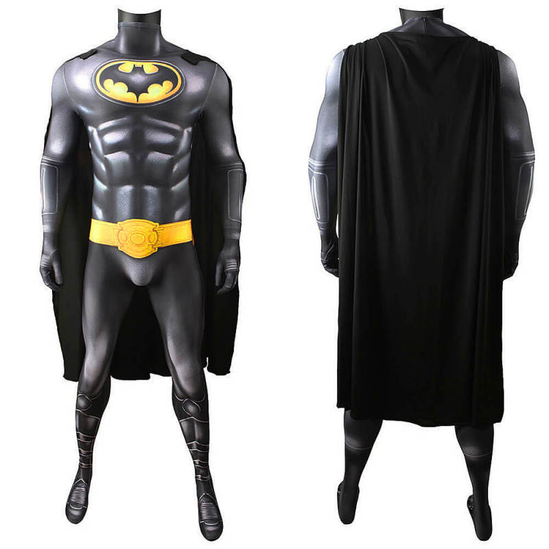 Batman 1989 Michael Keaton Cosplay Costume Adults Kids