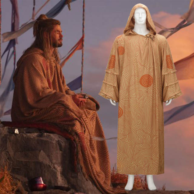 Meditative Thor Cloak Thor 4: Love and Thunder Cosplay