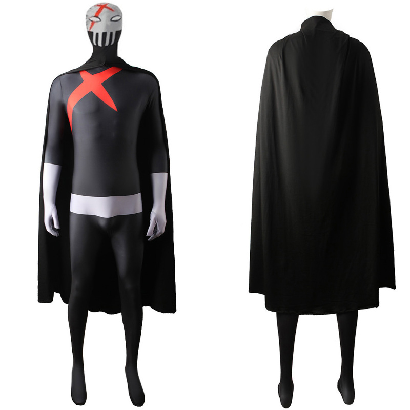 Red X Cosplay Costume Teen Titans with Removable Mask