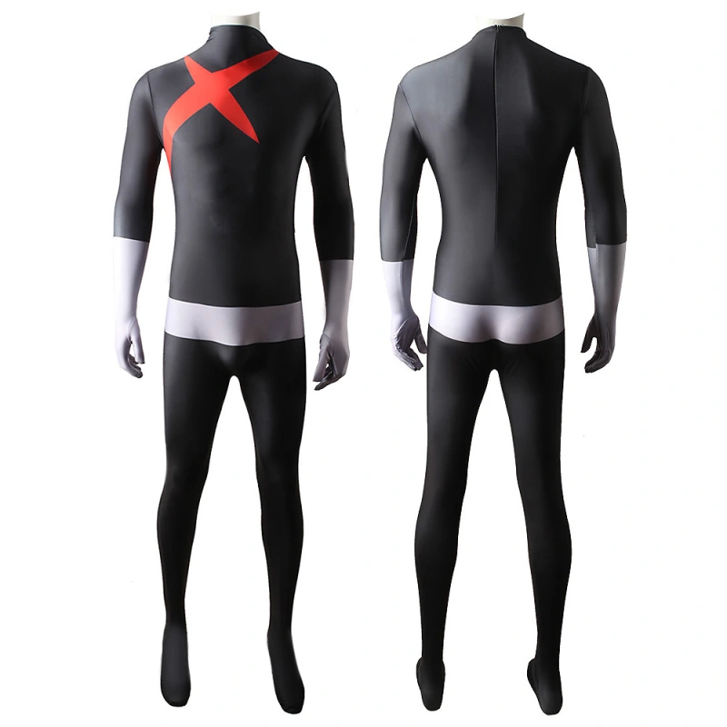 Red X Cosplay Costume Teen Titans with Removable Mask