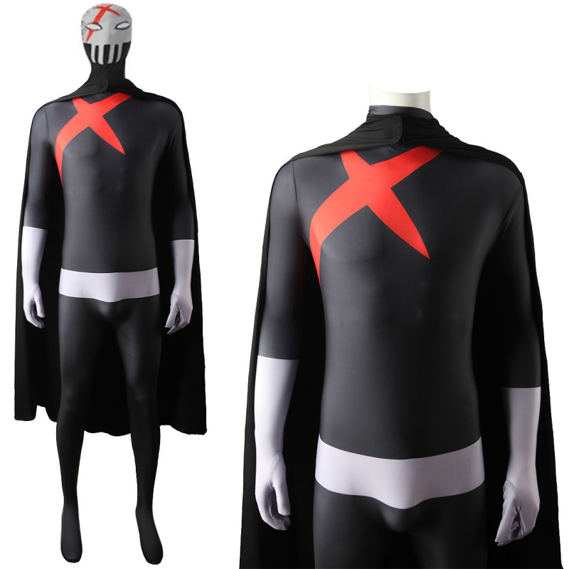 Red X Cosplay Costume Teen Titans with Removable Mask