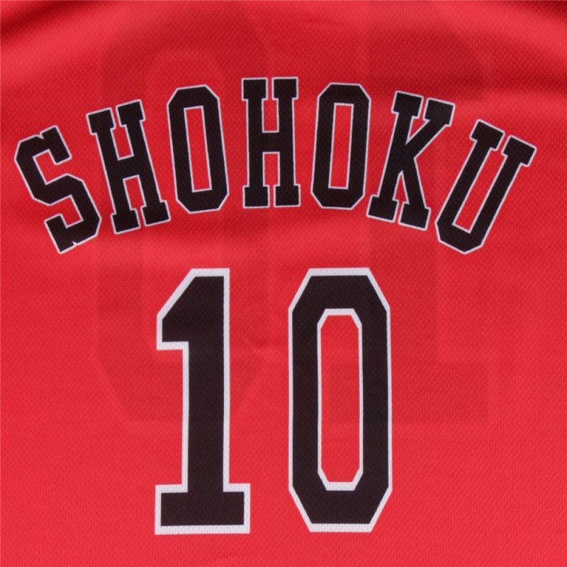 Hanamichi Sakuragi Jersey Slam Dunk Shohoku 10 T-shirt