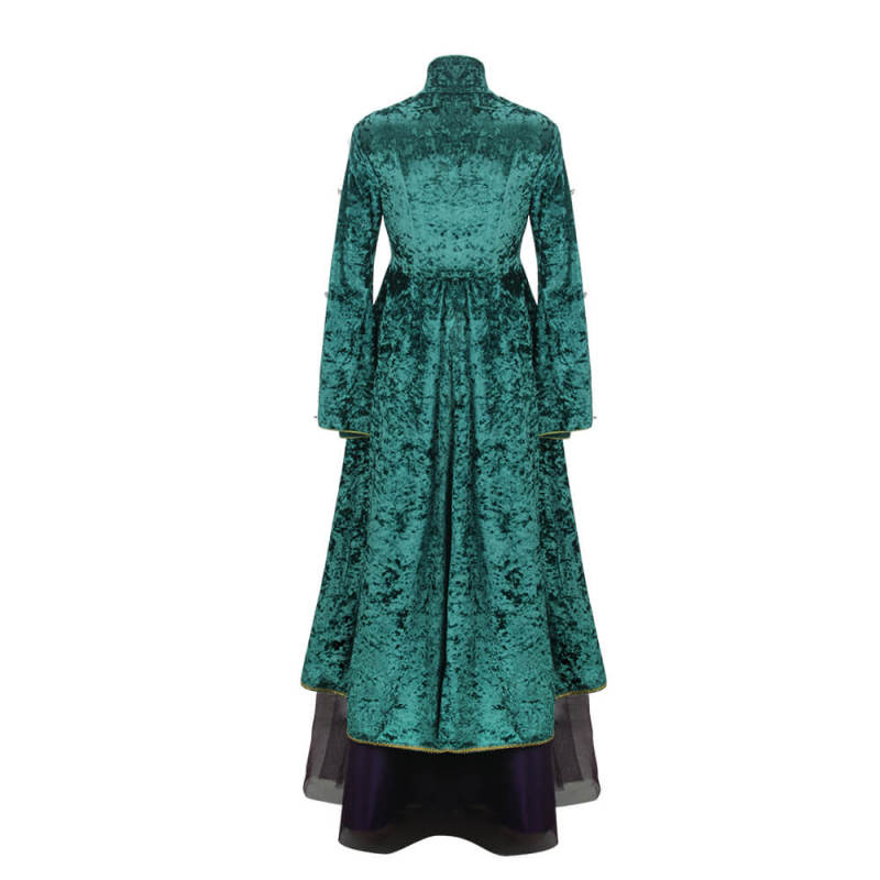 Winifred Sanderson Dress Hocus Pocus Cosplay Costume