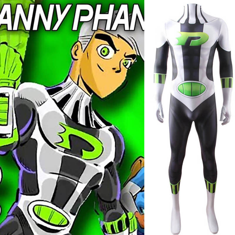 Danny Phantom Costume 10 Year Later Cosplay Adults Kids