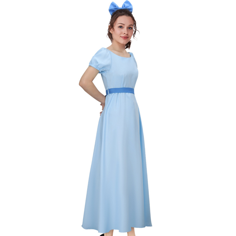 Wendy Darling Cosplay Costume Peter Pan