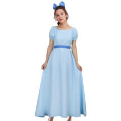 Wendy Darling Cosplay Costume Peter Pan (Ready to Ship)