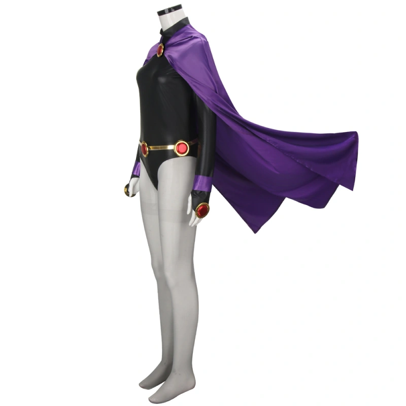 Raven Cosplay Costume for Halloween Teen Titans New Edition