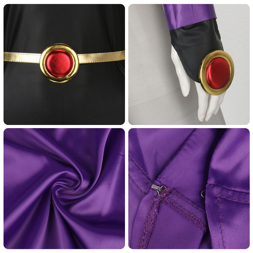 Raven Cosplay Costume for Halloween Teen Titans New Edition