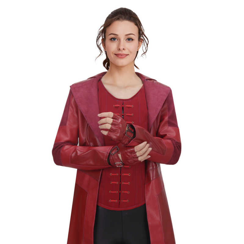 Scarlet Witch Cosplay Costume Captain America Civil War Wanda Maximoff