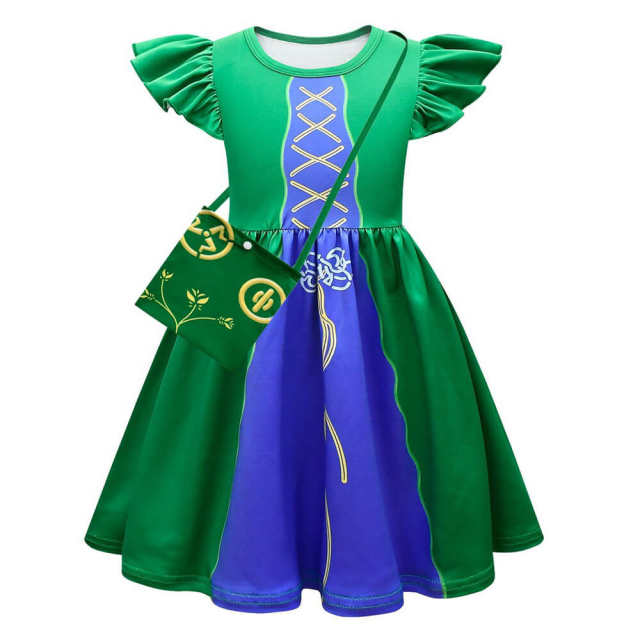 Winifred Sanderson Witch Dress for Kids Hocus Pocus 2