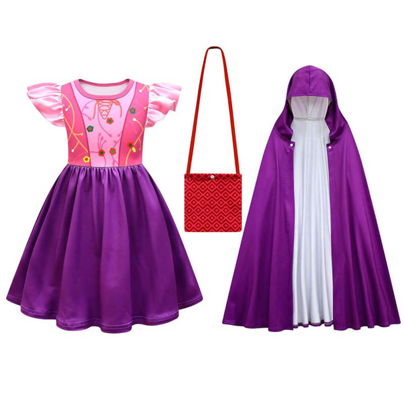 Sarah Sanderson Witch Dress for Kids Hocus Pocus 2