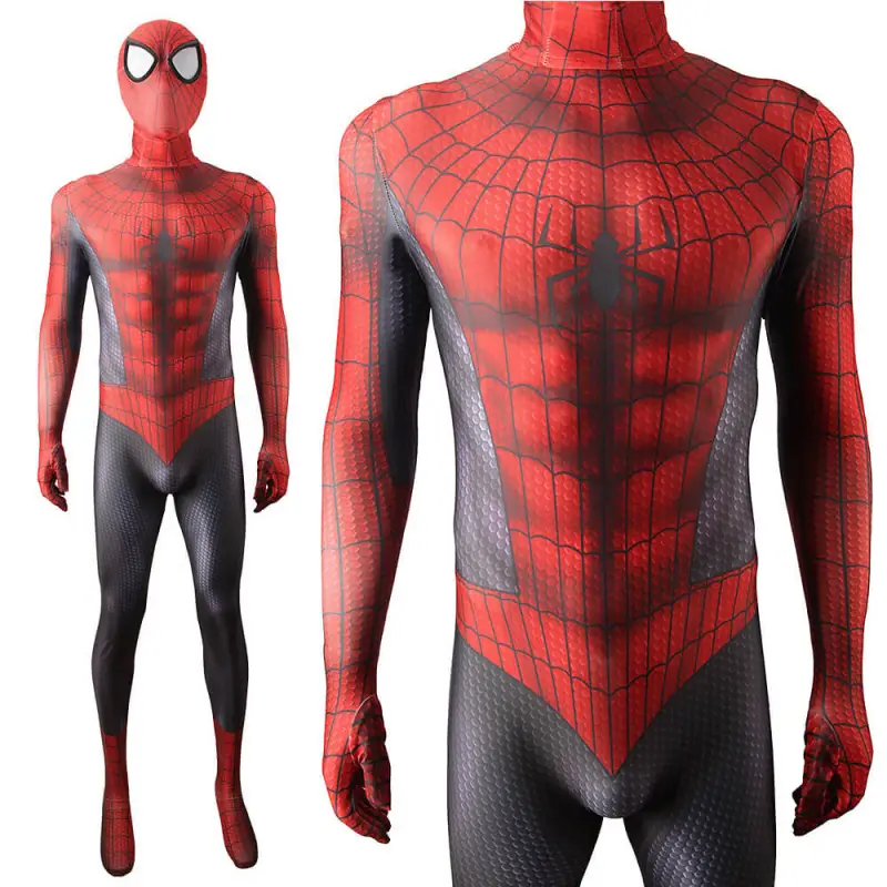 Astonishing Spiderman Cosplay Costume with Detachable Mask