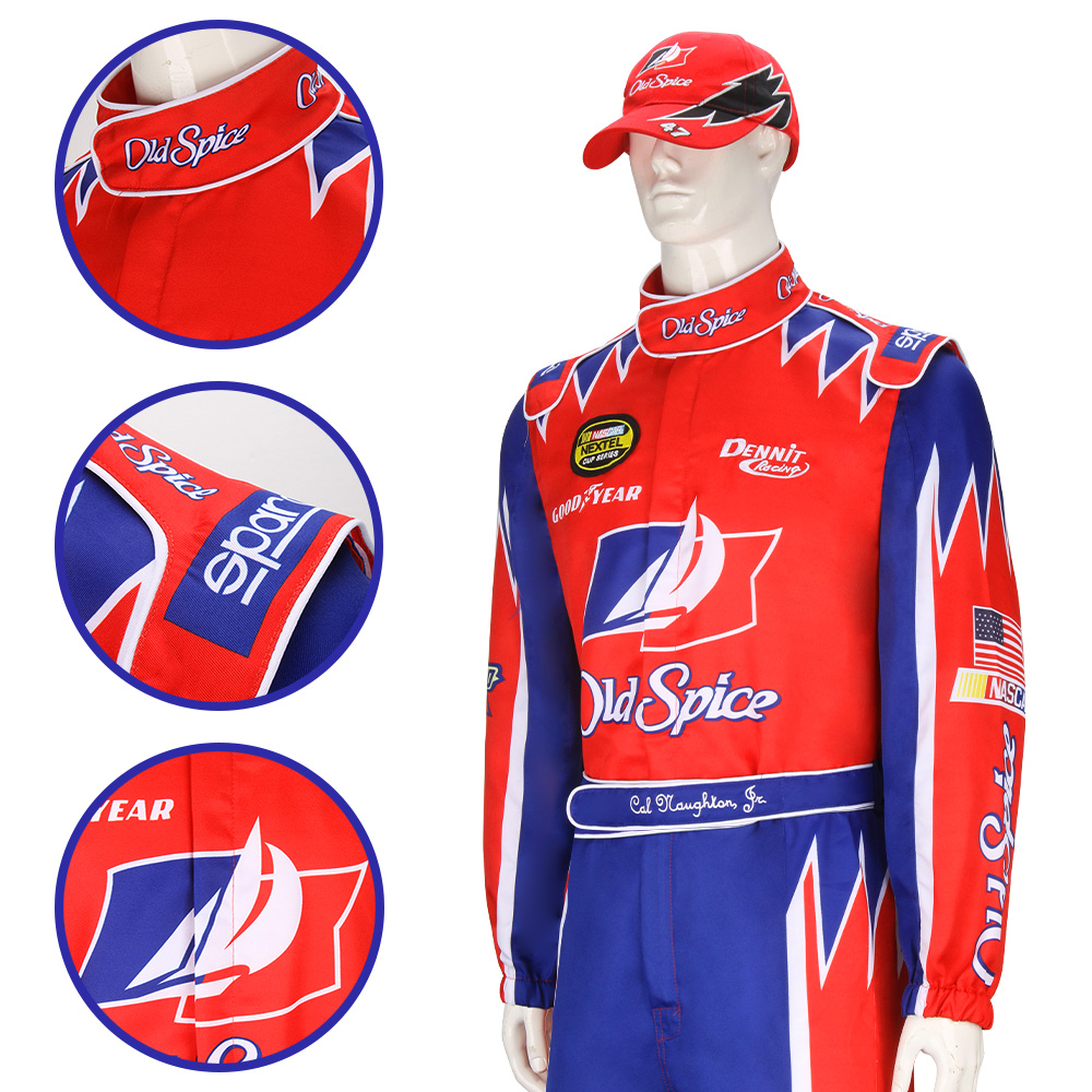 Cal Naughton Jr. Racing Costume Talladega Nights The Ballad of