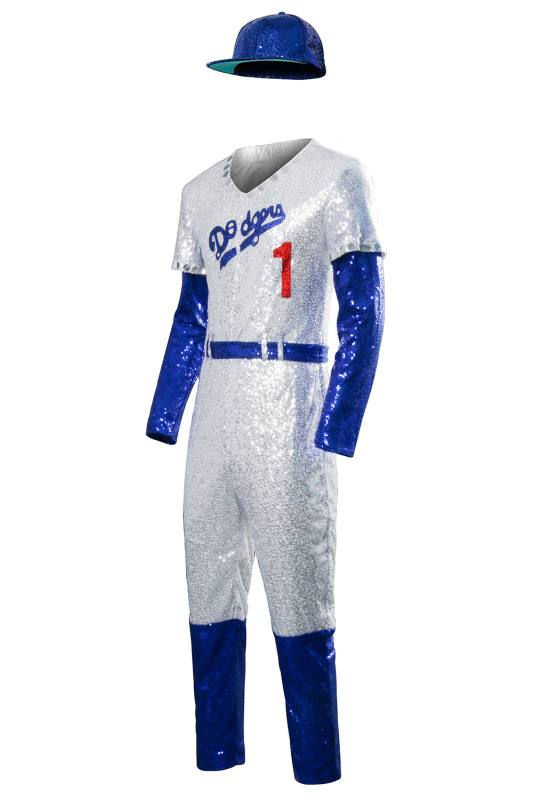 Rocketman Halloween Costume Elton John Baseball Uniform