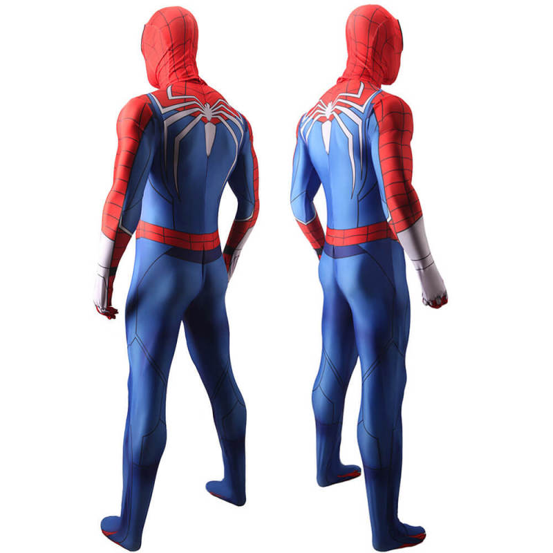 Marvel's Spider-Man 2 NEW Advanced Suit Cosplay Costume with Detachable Mask
