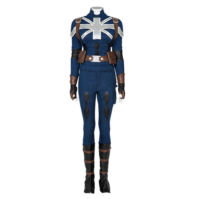 Captain Carter Stealth Suit Cosplay Costume What If