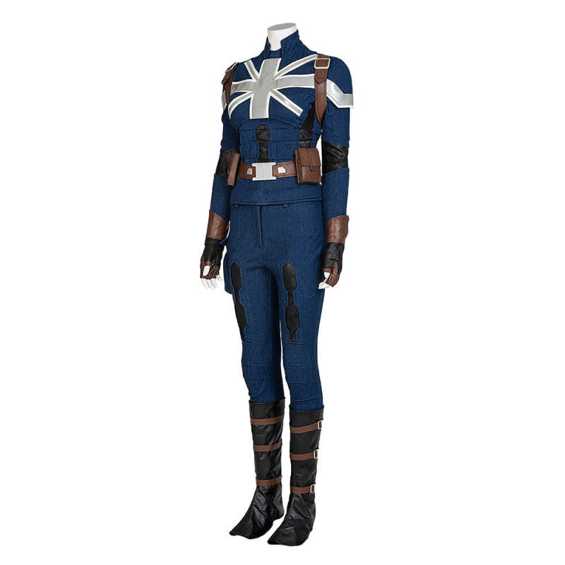 Captain Carter Stealth Suit Cosplay Costume What If