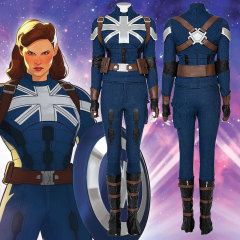 Captain Carter Stealth Suit Cosplay Costume What If