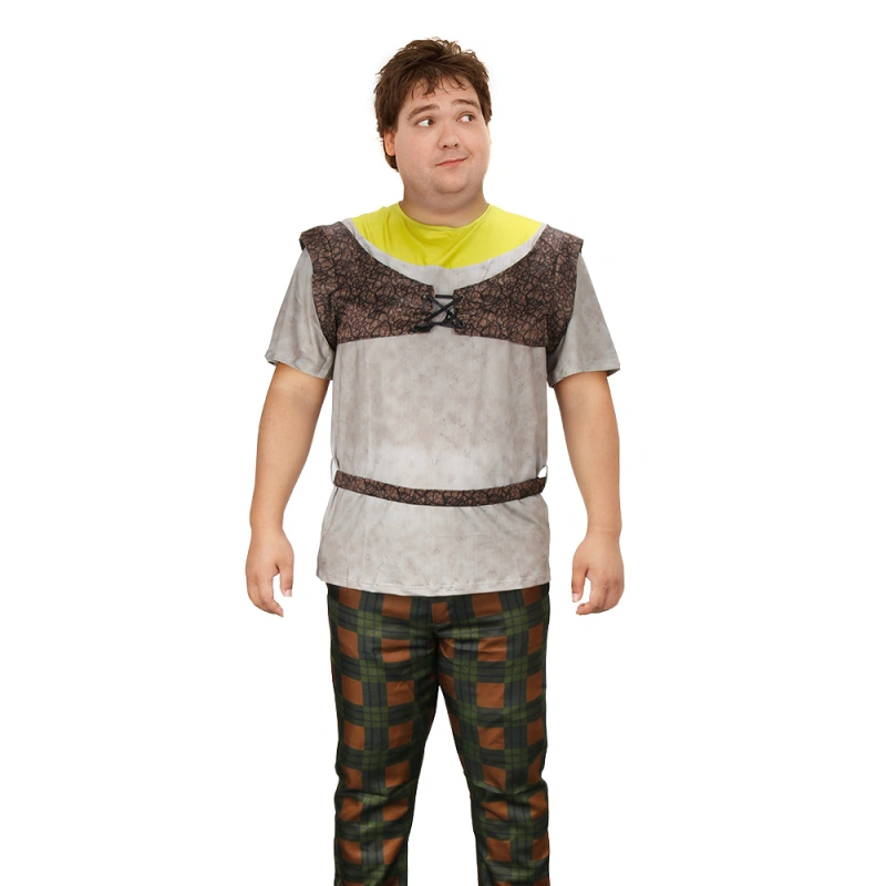 Film Shrek Cosplay Costume for Halloween (Ready to Ship S-XXL)