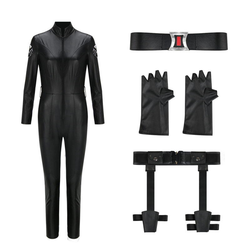 Black Widow Costume The Avengers Natasha Romanoff Cosplay