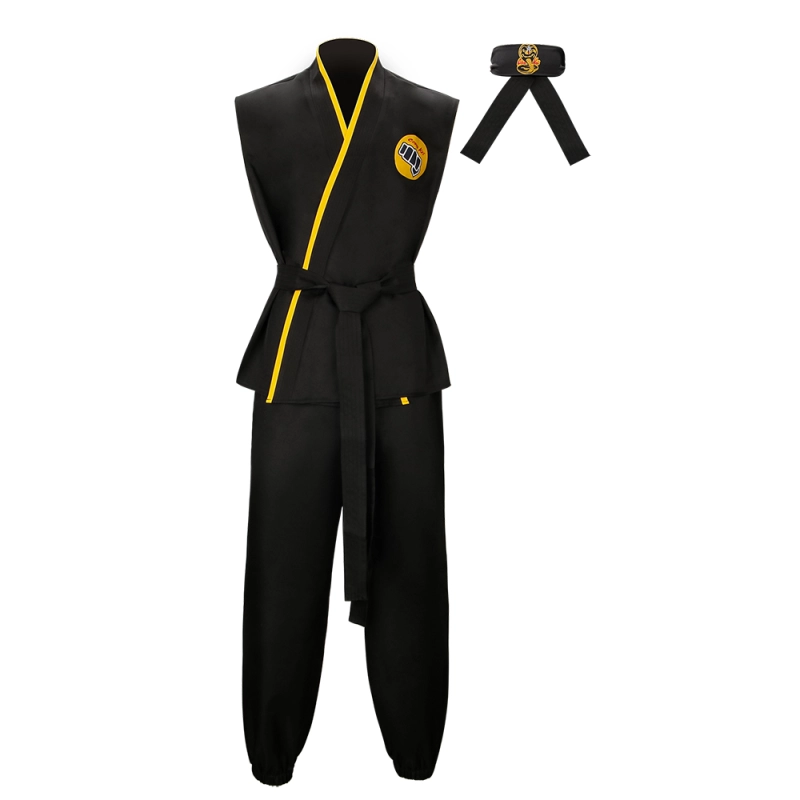 Cobra Kai Costume Karate Kid Robby Keene Cosplay