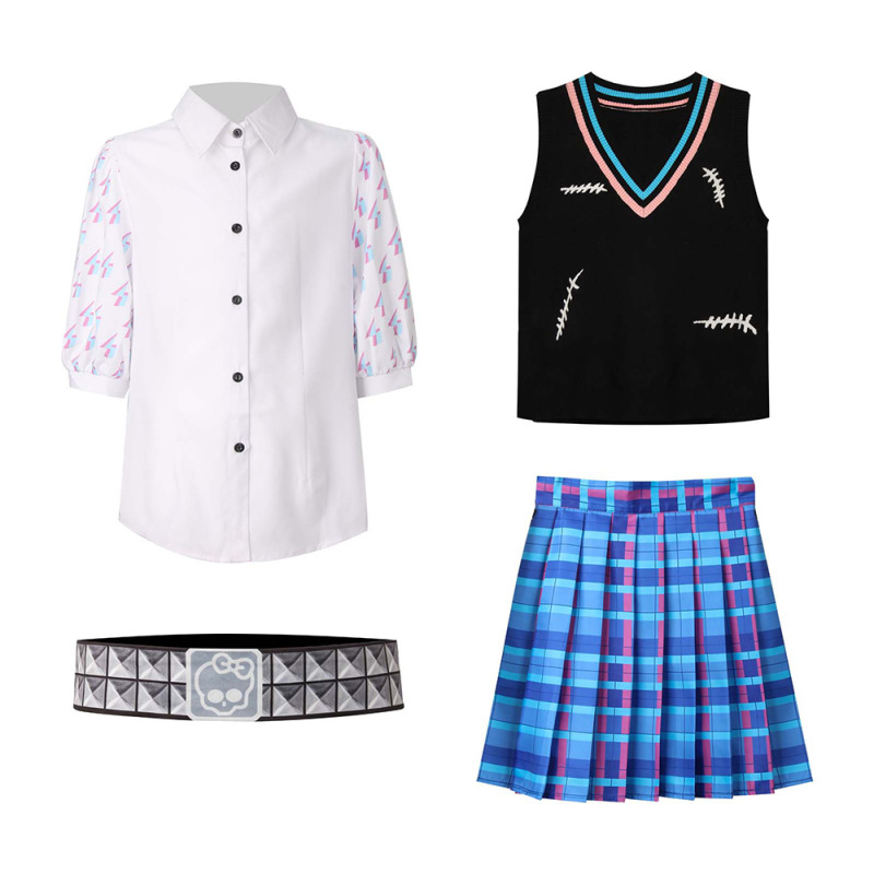 Frankie Stein Costume for Kids Monster High