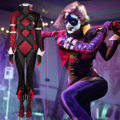 Harley Quinn Cosplay Costume DC Game Gotham Knights