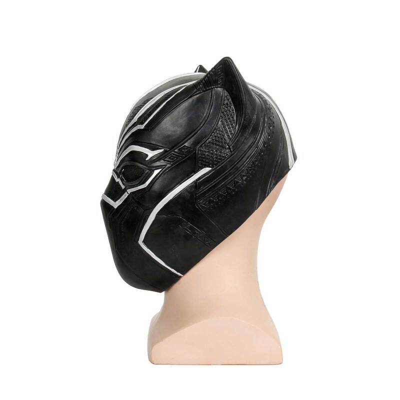 Black Panther T'Challa Cosplay Mask for Adults