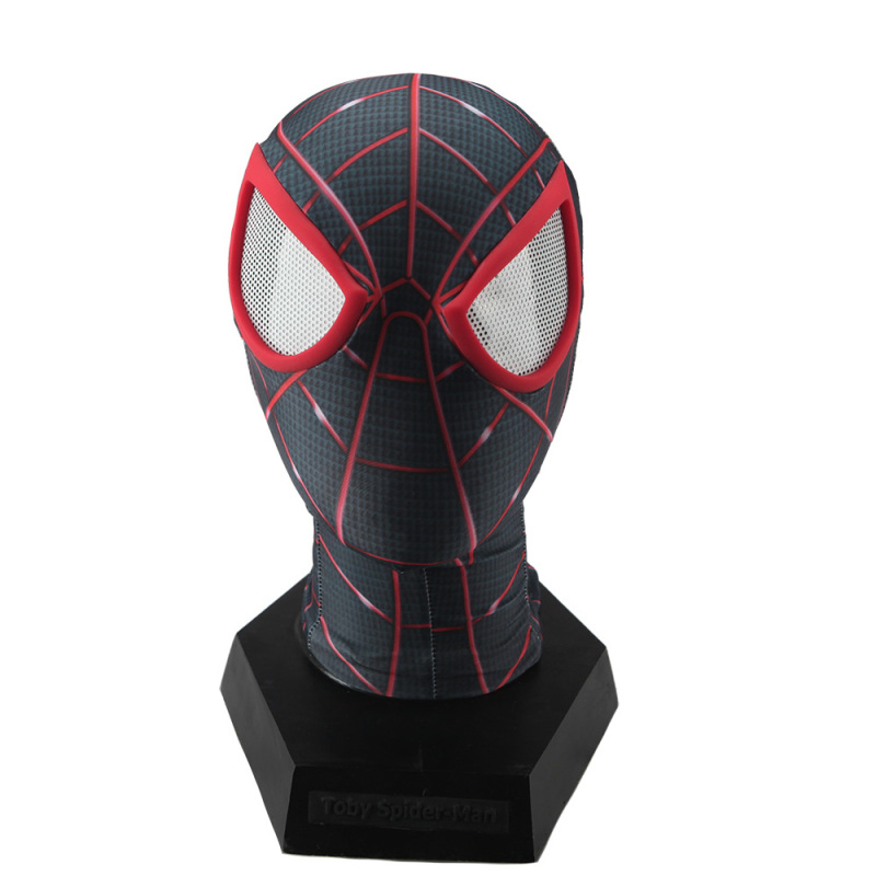 Spider-Man 2 Miles Morales Cosplay Costume with Detachable Mask