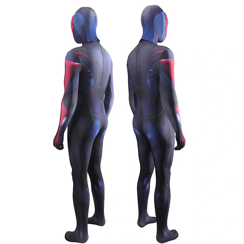 Spider-Man 2099 Black Suit Cosplay Jumpsuit with Detachable Mask