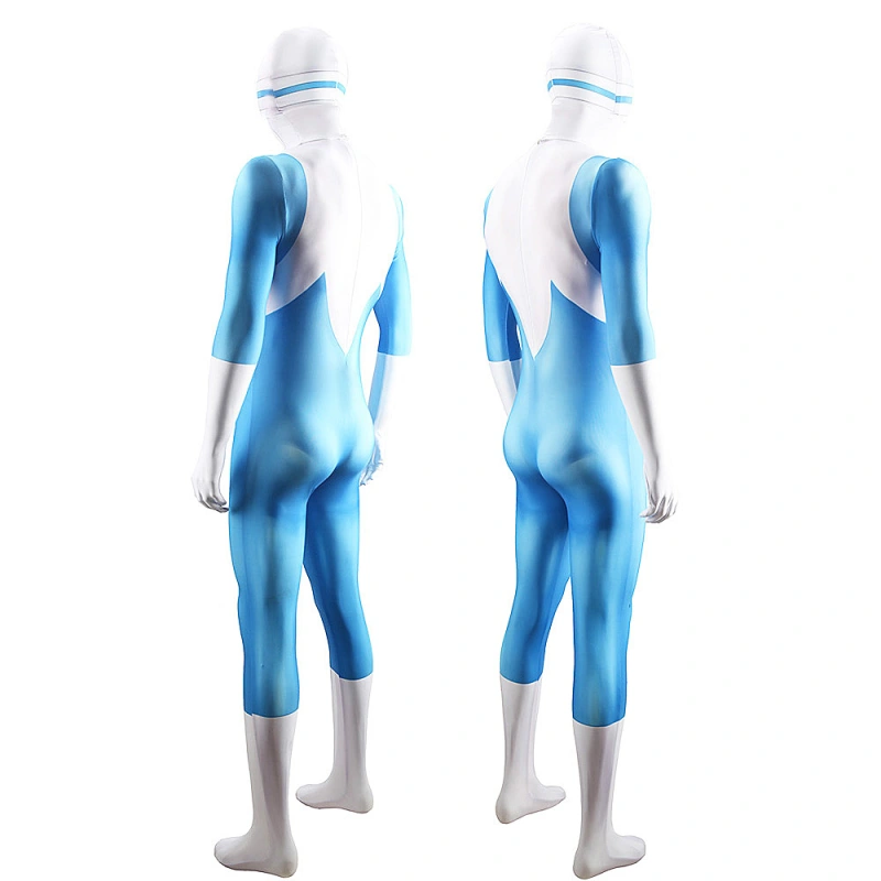 The Incredibles 2 Frozone Cosplay Costume Adults Kids