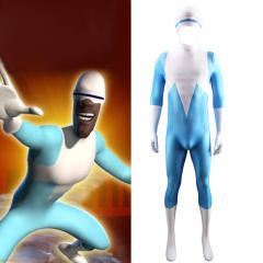 The Incredibles 2 Frozone Cosplay Costume Adults Kids