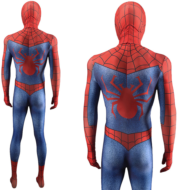 Alex Ross Spiderman Cosplay Costume for Adults Kids