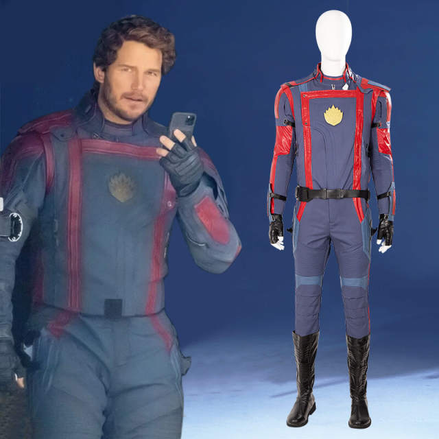 New Star-Lord Cosplay Costume Guardians of the Galaxy Vol. 3 Peter Quill