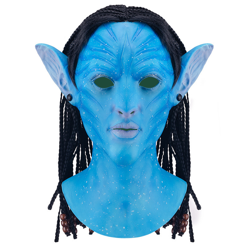 Avatar: The Way of Water Jake Sully Neytiri Cosplay Mask