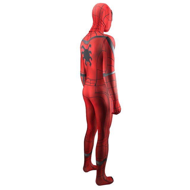 Homecoming Scarlet Spiderman Cosplay Costume Adults Kids