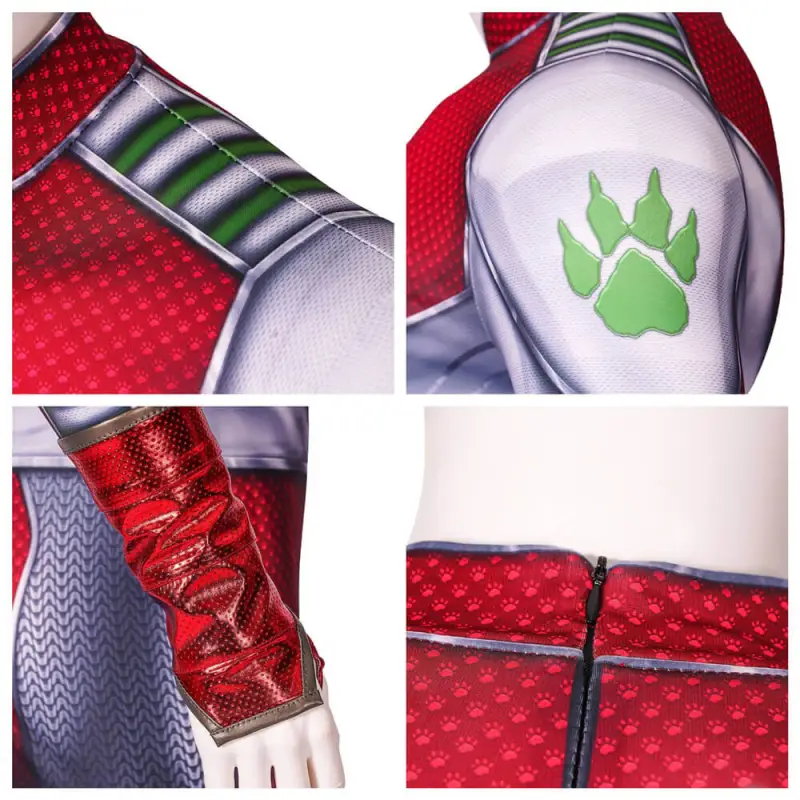 Beast Boy Costume New Titans Season 4 Cosplay Jumpsuit