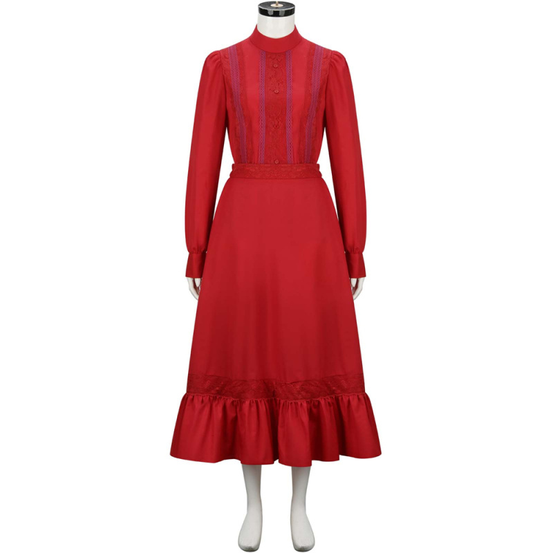 Pearl 2022 Cosplay Costume Red Dress