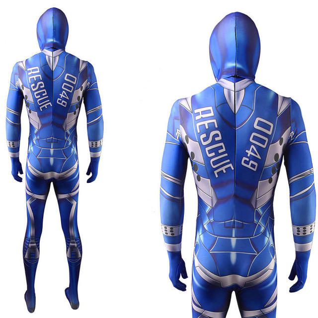 Iron Man Pepper Potts Rescue Armor Cosplay Jumpsuit Adults Kids Avengers: Endgame