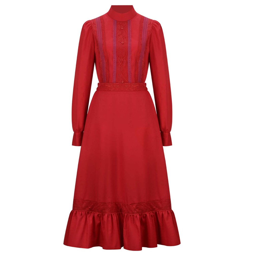 Pearl Movie Cosplay Costume Red Dress (Ready to Ship)
